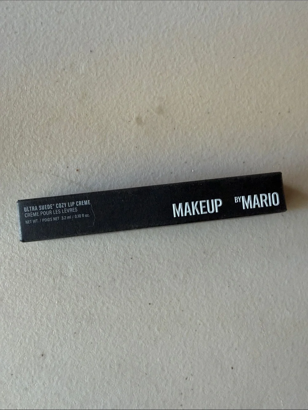 Makeup By Mario Ultra Suede Cozy Lip Crème Almost Bare- Black Packaging